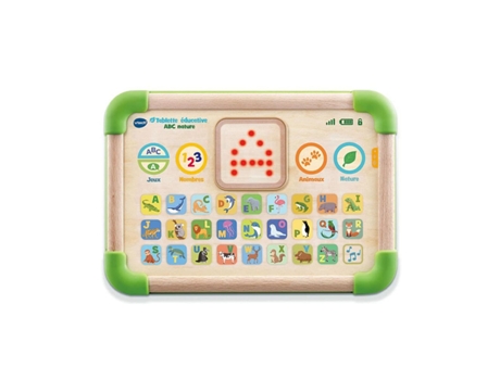Juego Educativo VTECH Tablet Interactiva Infantil Educational ABC Nature (Edad Mínima Recomendada: 1 año)