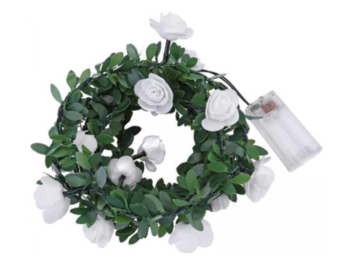 2x Led De Cadena Con De Flores Rosas Para , Día De San