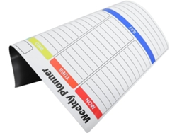 Calendario Autoadhesivo De Pvc Borrable En Seco De 305 X 405 Cm, Planificador Semanal Removible Para Pared