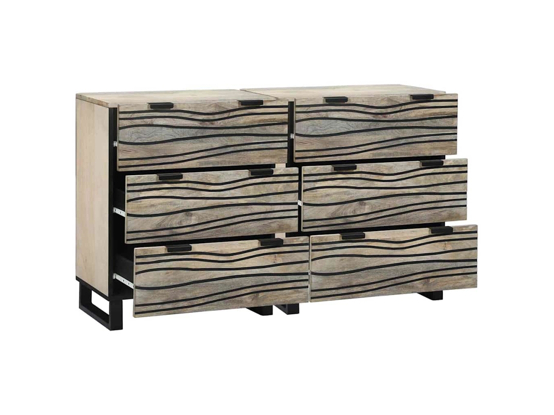 Maison Exclusive - Juego De Aparador 2 Pcs 120 X 33,5 X 75 Cm