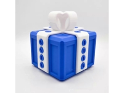 Caja de regalo 3D con tornillos, caja de regalo con almacenamiento giratorio Rosewell