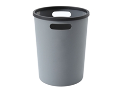 Papelera Pequeña Abierta Para Cocina, Oficina, Baño, Contenedor De Residuos Compacto Para Espacios Reducidos, Gris