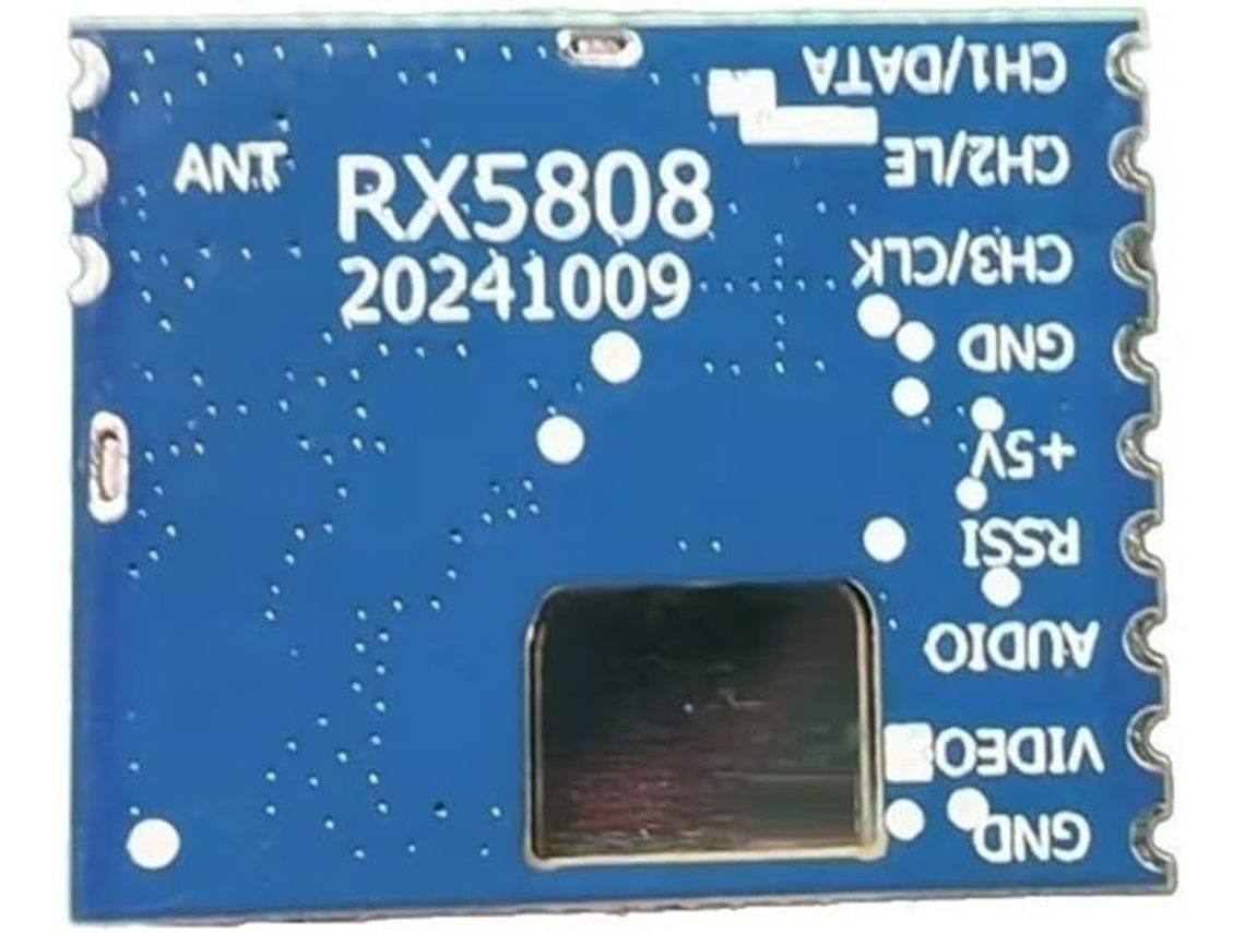 Receptor De Audio/vídeo Rx5808 De 8 Canales Y 5,8 Ghz Sin Spi