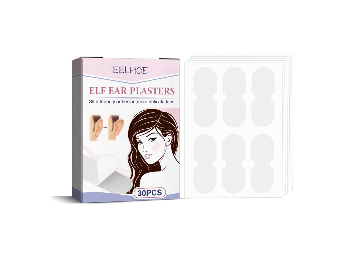 Pegatinas de orejas élficas Eelhoe para orejas prominentes, adhesivo invisible.
