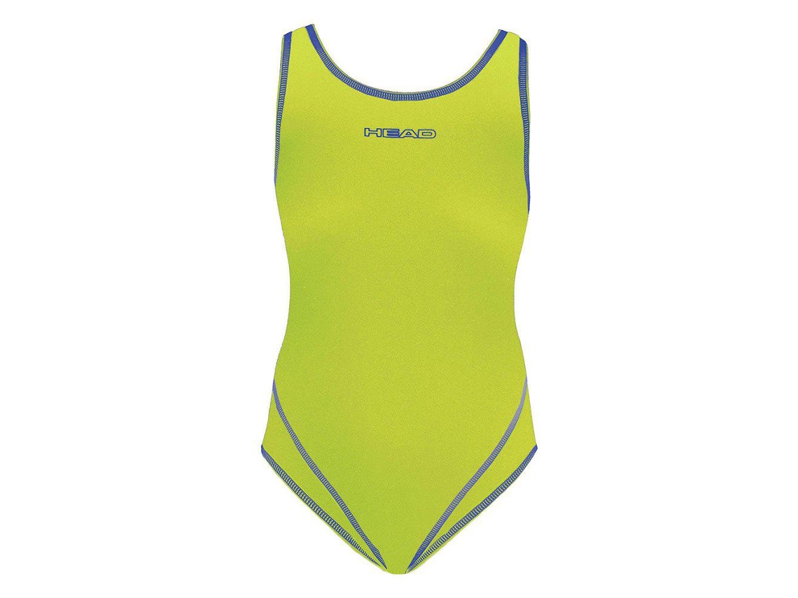 Traje de baño para Mujer HEAD SWIMMING Wire Verde para Natacion (16 Años)