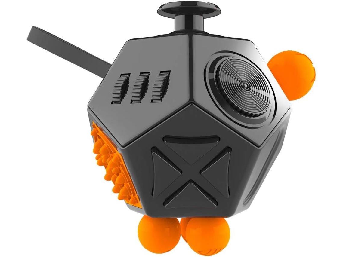 Moshnoly 12 Sided Fidget Cube For Adults Anti Ansiety Dodecagon Cube Alivia Ss e Descompressão Bloco Controlador Brinquedos 