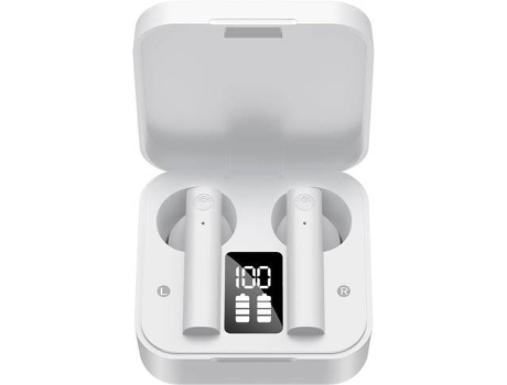 Auriculares Azultooth True Inalámbrico 1915-Blanco (In Ear - Micrófono - Blanco)