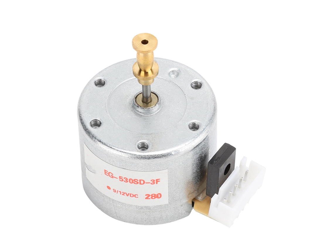 Motor De Tocadiscos De 3 Velocidades, Cc 12v, Con Orificio De Montaje De 25 Mm Y 78 Rpm.