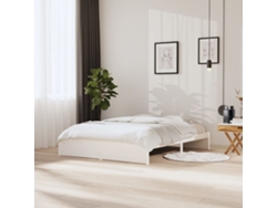Marco de Cama Madera Blanco (160x200cm)