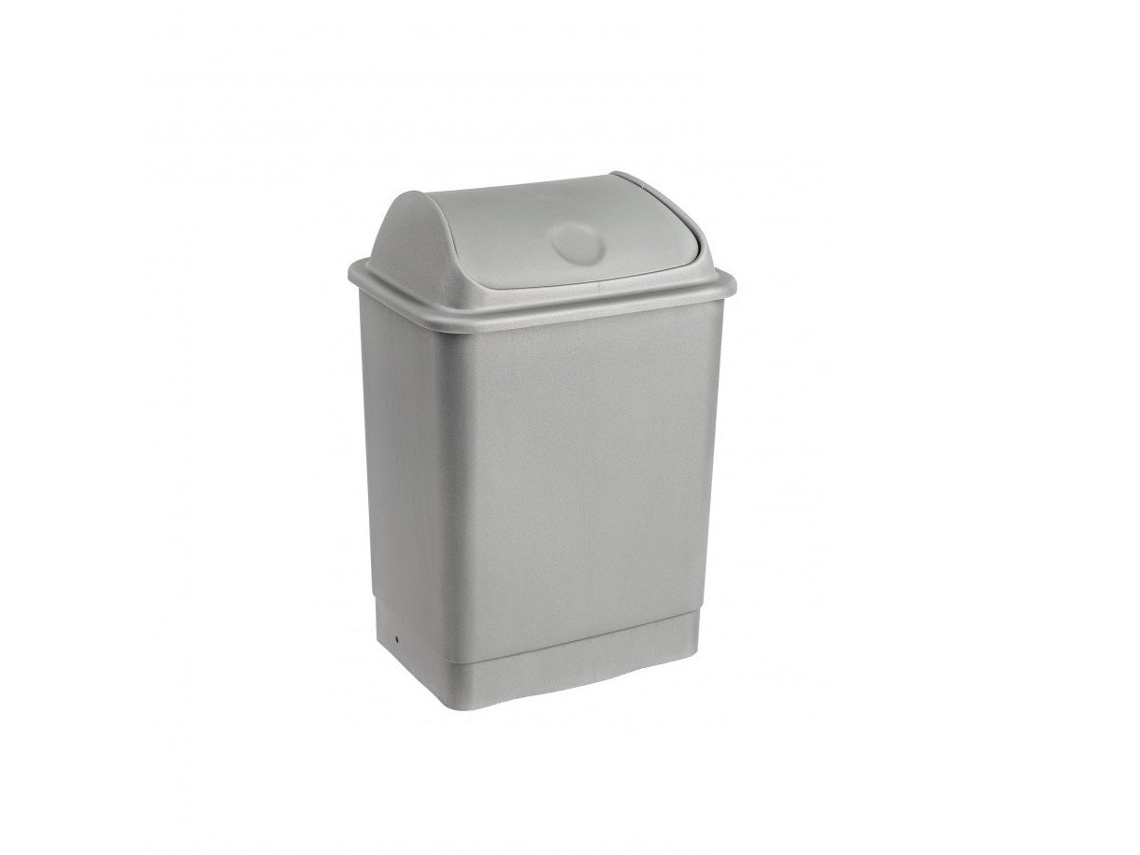 Balde FAPLANA 26 L Cinza (tampa basculante)