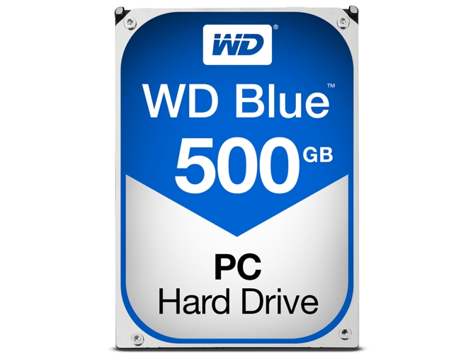 Disco HDD Interno WESTERN DIGITAL Blue 3.5" 500GB 7200 RPM III (500 GB - SATA - 7200 RPM)