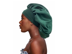 Gorro De Seda Grande Para Dormir, Gorro De Satén Con Elástico Suave, Capa Grande Para El Cabello.