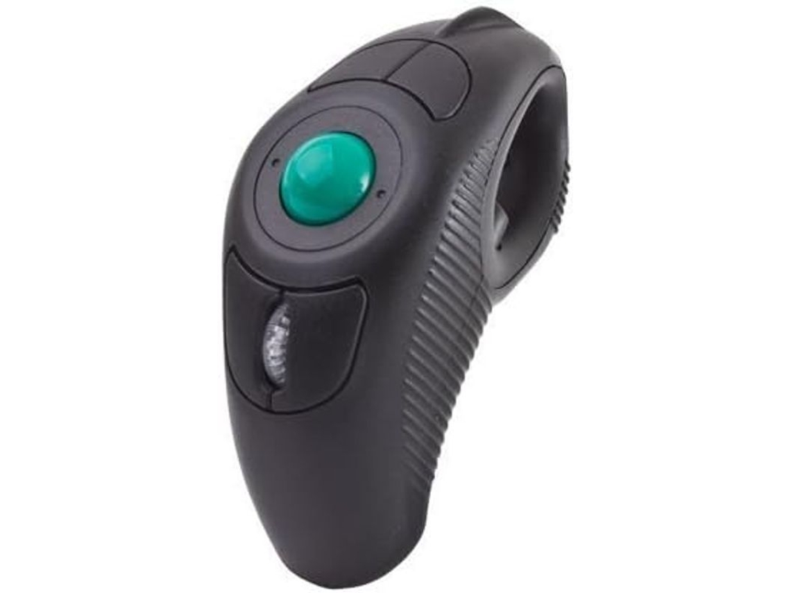 Ratón Trackball Inalámbrico Portátil Ambidiestro Con Ajuste De Dpi De 400 A 1200 Y Alcance Efectivo De 10 M.