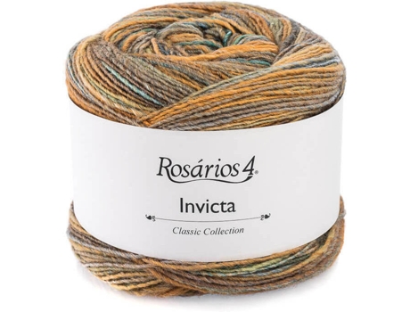 Hilo de Lana ROSARIOS 4 Invicta P150167 (Marrón - 12,5x13,5x12,5 cm - Lana)