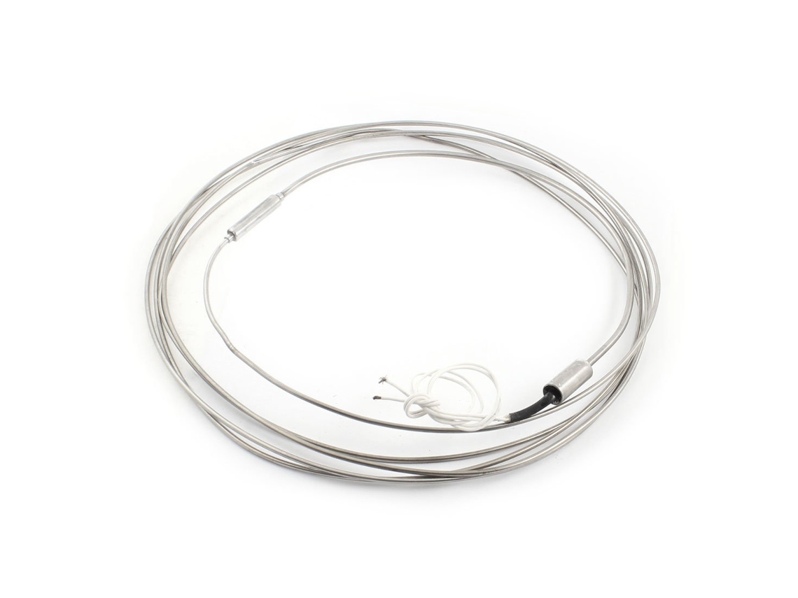 Cable Calefactor Mi De Alta Temperatura. Color Plateado. Con Revestimiento. 220 V.