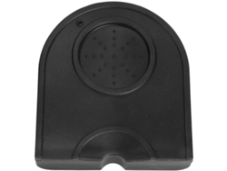 Alfombrilla De Silicona Antideslizante Para Cafeteras Semiautomáticas, 14 X 12,5 Cm, Color Negro.