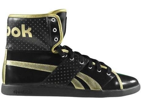 Zapatillas REEBOK Top Down Mujer (38 - Dorado y Negro)