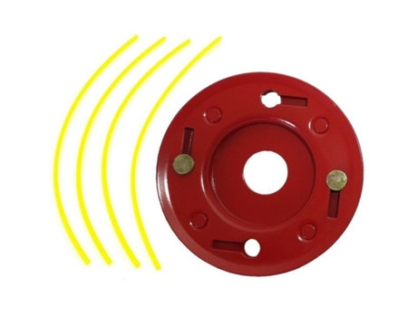 Cabezal Universal para Desbrozadora Cortacésped 4 Hilos Art. 07232 TRADE SHOP TRAESIO