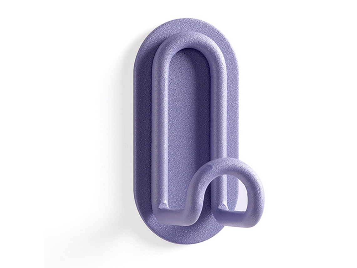 Gancho De Pared De Hierro Sin Necesidad De Taladrar, Con Adhesivo Fuerte, Estilo Vintage, Para Baño Y Cocina.