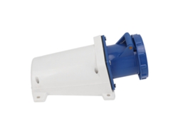 Enchufe Industrial Abierto, Ensamblado, Ip67, 3 Pines, Pp Latón, Azul, Resistente Al Agua, 220v-380v