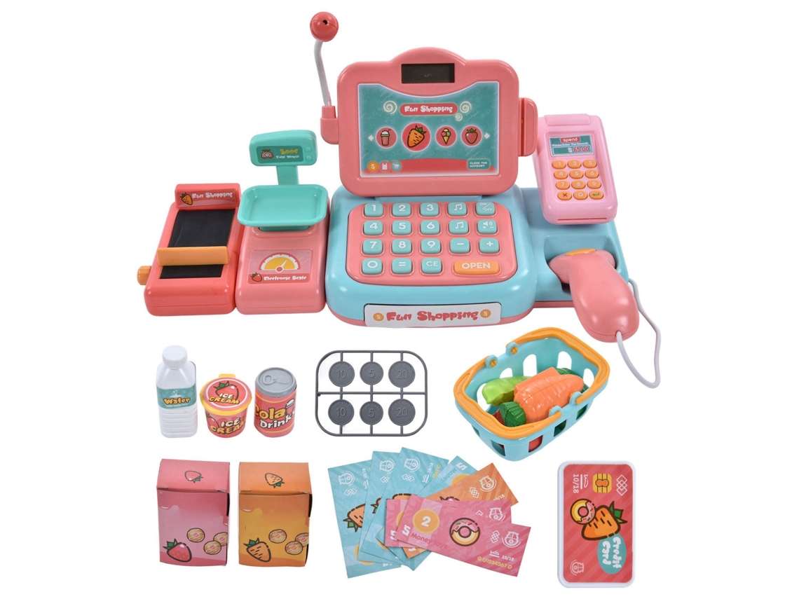 Mali brinquedo Caixa Registradora Eletrônica para Crianças Aprender Matemática Básica Presente Exquisito