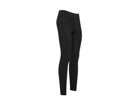 Leggings de Mujer para Equitación EASY RIDER Mallas Full Grip Negro (44)