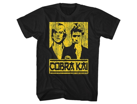 Camiseta ROCKINSTONE Cobra Kai Johnny e Kreese Karate Kid (XL)