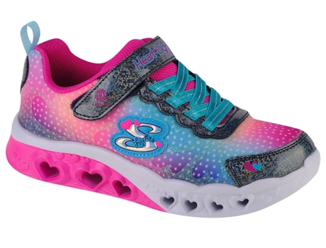 Zapatillas SKECHERS Flutter Heart Lights 302315L-NVMT Niña (35 - Multicolor)