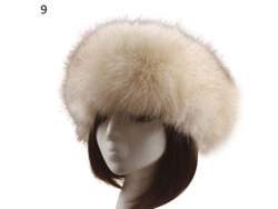 Gorro De Invierno Para Mujer Con Relleno De Felpa Sintética: Gorro Cálido Y A La Moda Para Exteriores.