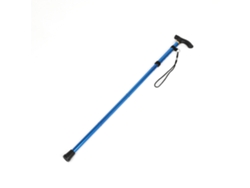 Pala de trekking plegable de aluminio azul ultraligera