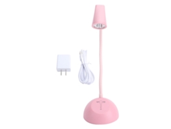 Rebe-lámpara De Uñas Con Temporizador Y Interruptor Táctil Inalámbrica Recargable Cuello De Cisne Uv Led Para Uso Profesional Y Doméstico