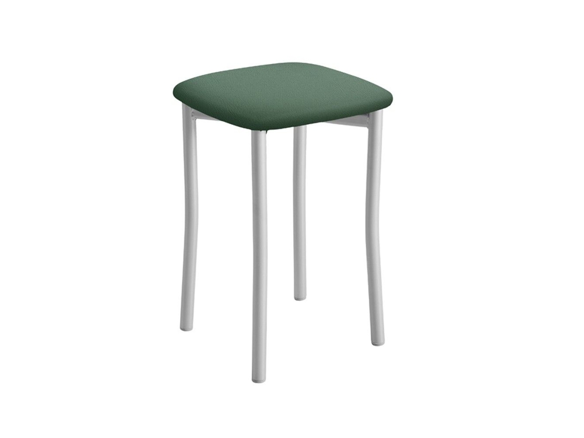 Banqueta de Cozinha Copa 33x47x33cm Verde Prateado FANMUEBLES