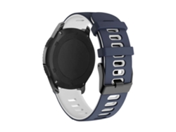 Correa Pioneer para Realme Watch 3 Azul Escuro y Blanco