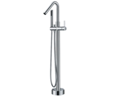 Grifo De Suelo Para Bañera 004 En Latón Cromado, Colección Erymanthe