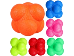 Pelota De Reacción, 4 Cm, Colorida, Para Entrenamiento De Agilidad Y Reflejos.