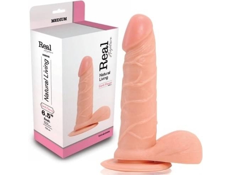 Estimulador TOYZ4LOVERS Realista Real Rapture Earth Flavour Blanco (16,5 cm)