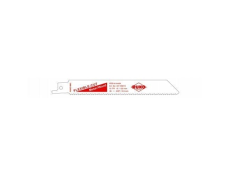 Pack de 5 sierras de sable acero de corte ultra rápido (bosch s 922 hf) largo 150 mm; paso 2,5 mm RUKO