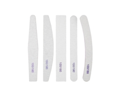 5pcs Lixas De Unhas Profissionais Com Duas Faces Para Manicure Buffering Ferramenta De Arte De Unhas