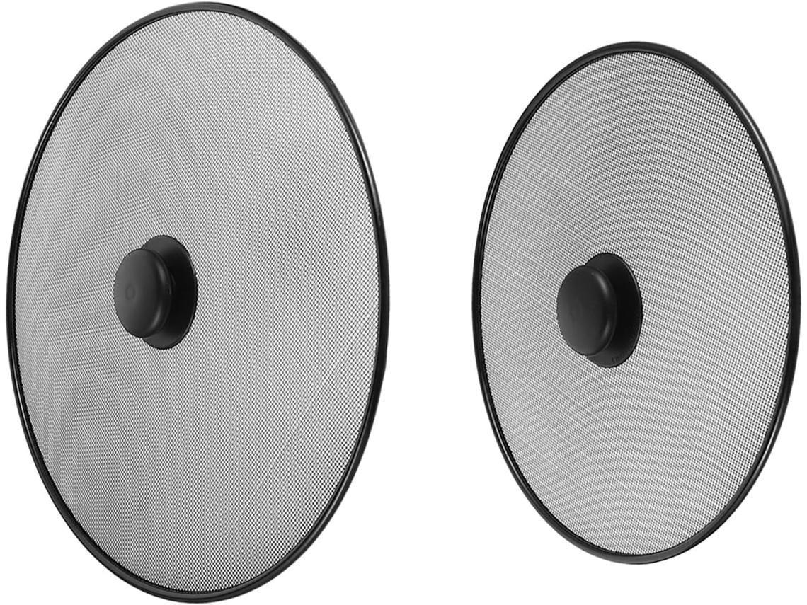 Juego de 2 protectores contra salpicaduras de aceite para sartenes Gokoco