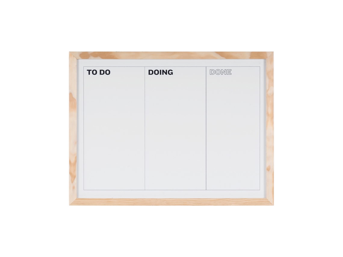 Pizarra de Planificación BI-OFFICE Kan Ban (60x45 cm - Magnético: Sí)