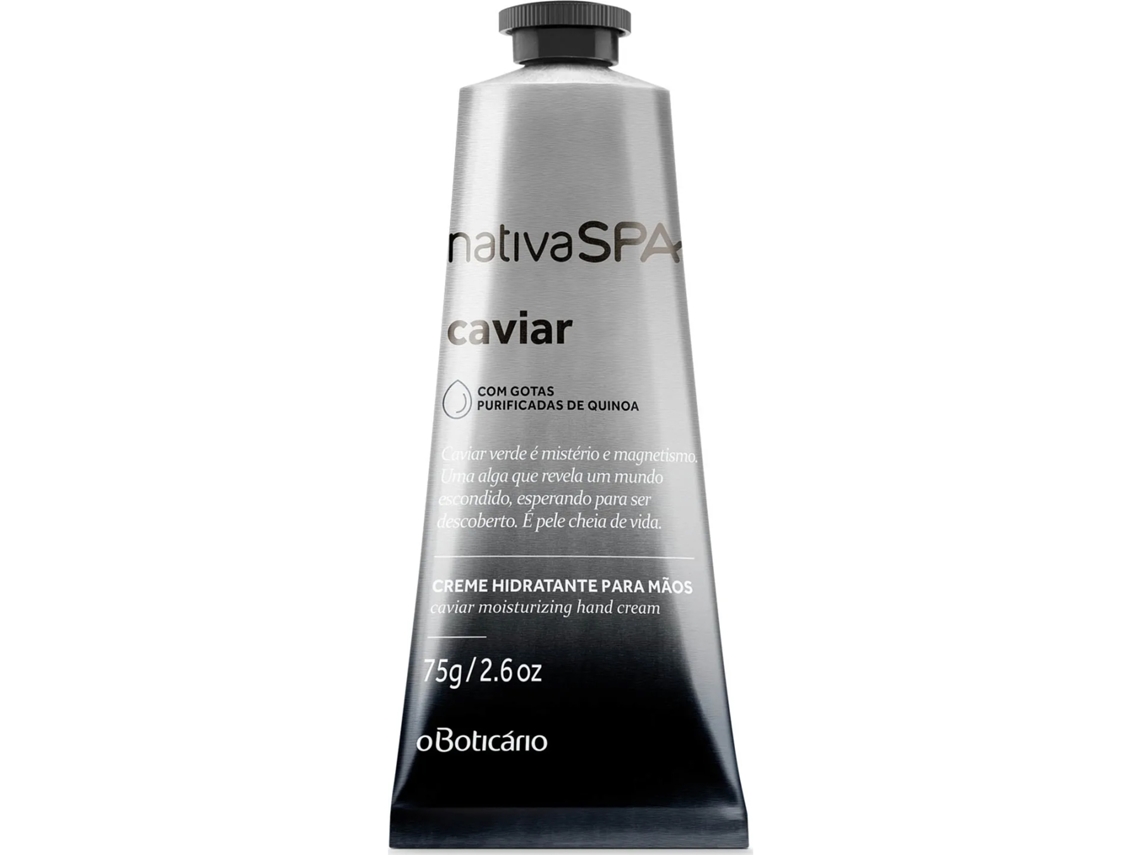 Crema de Manos O BOTICÁRIO Nativa SPA Caviar (75g)