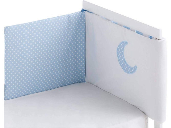 Protector De Cuna PEKEBABY Moon Azul