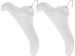 Juego 2 Perchas Inflables Portátiles Pvc Camisas Plegables Duraderas Ideales Secar Durante Viajes Ropa Casa