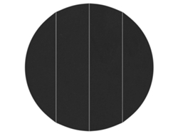 Maison Exclusive - Lona Para El Fondo De La Piscina Negro Ø 428 Cm Tela No Tejida