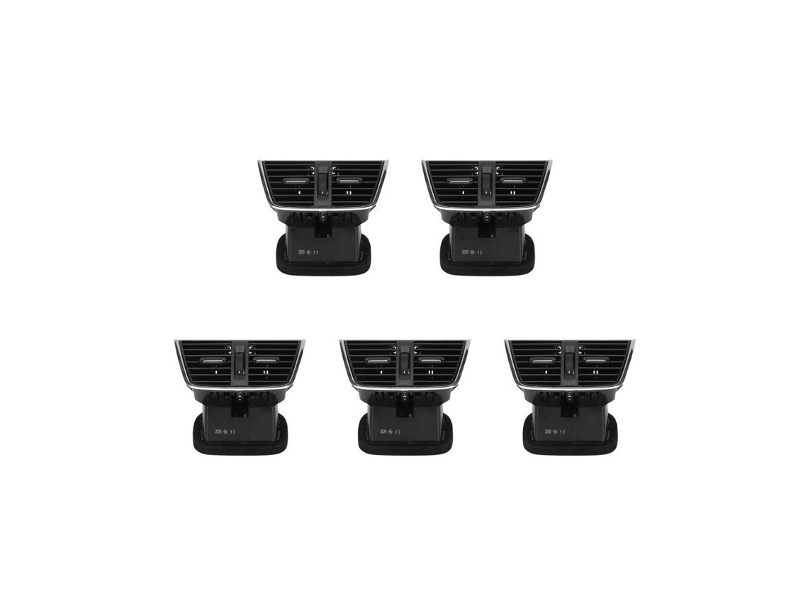 5 Embellecedores De Rejilla De Ventilación Para Salpicadero De Coche Octavia 3 Mk3 A7 2013-2020 5e0819203
