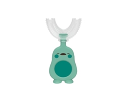Escova De Dentes Macia 360 Silicone Para Crianças Em Forma De U Traje Escova De Dentes Para 2-12 Anos