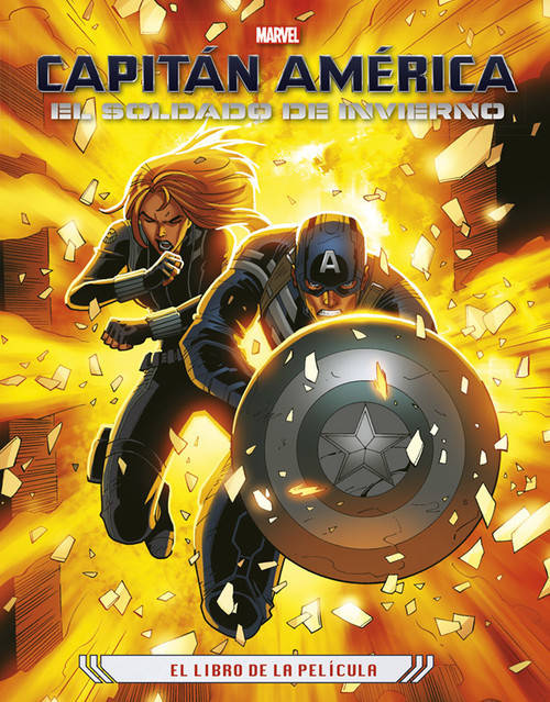 Libro Capitán América de Marvel (Español)