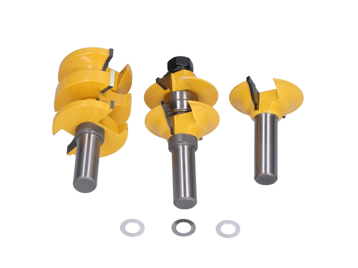 Schienskilsel-rutrour -set-set-resistant Resistant A Short 3pcs Cortador De