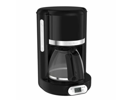 Cafetera Filtro MOULINEX Fg380B10 (1000 W - 1,25 L - 15 Tazas - Negro)