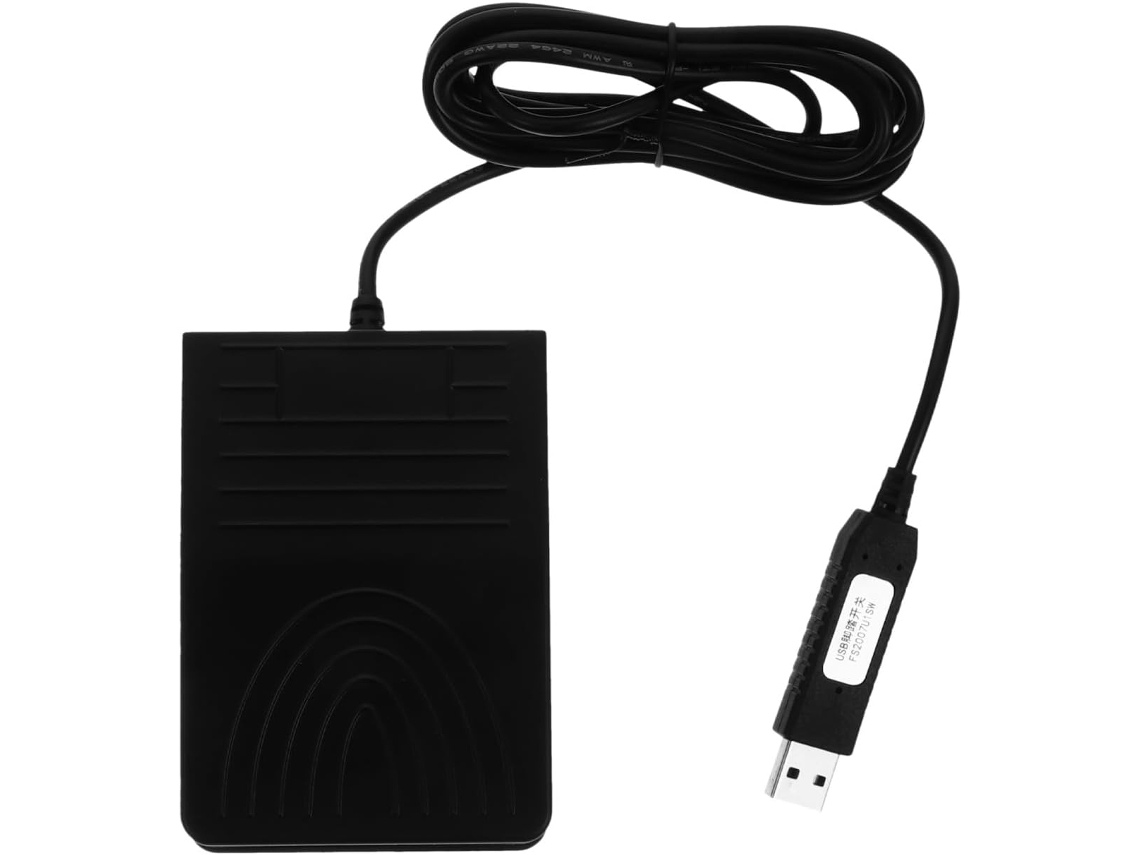 Pedal Usb Sencillo Para Controlar Teclados Programables, Pc Multimedia Para Juegos Y Portátiles.